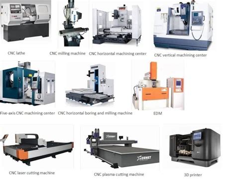 cnc and nc machines applications|different type of cnc machines.